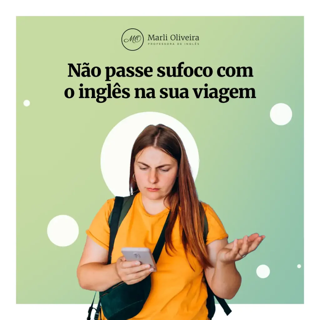 inglês na viagem