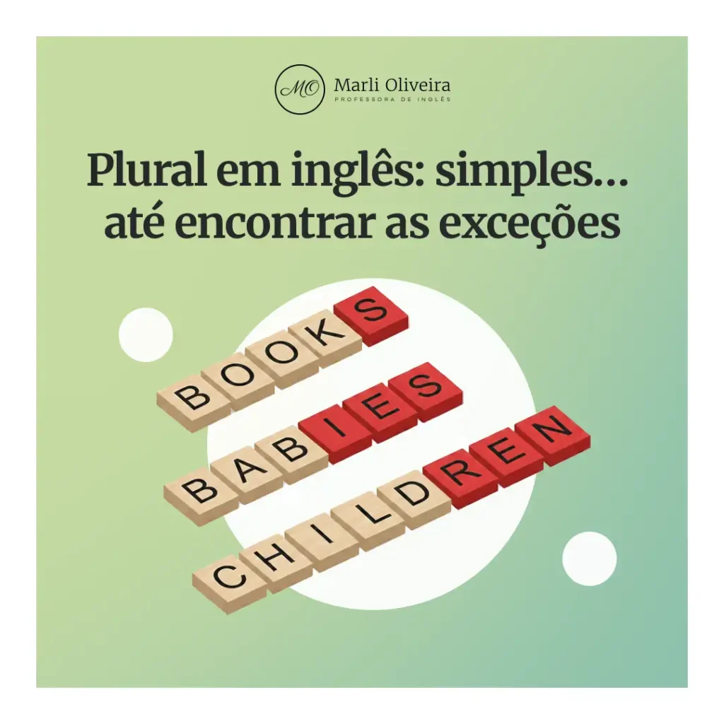 plurais em inglês