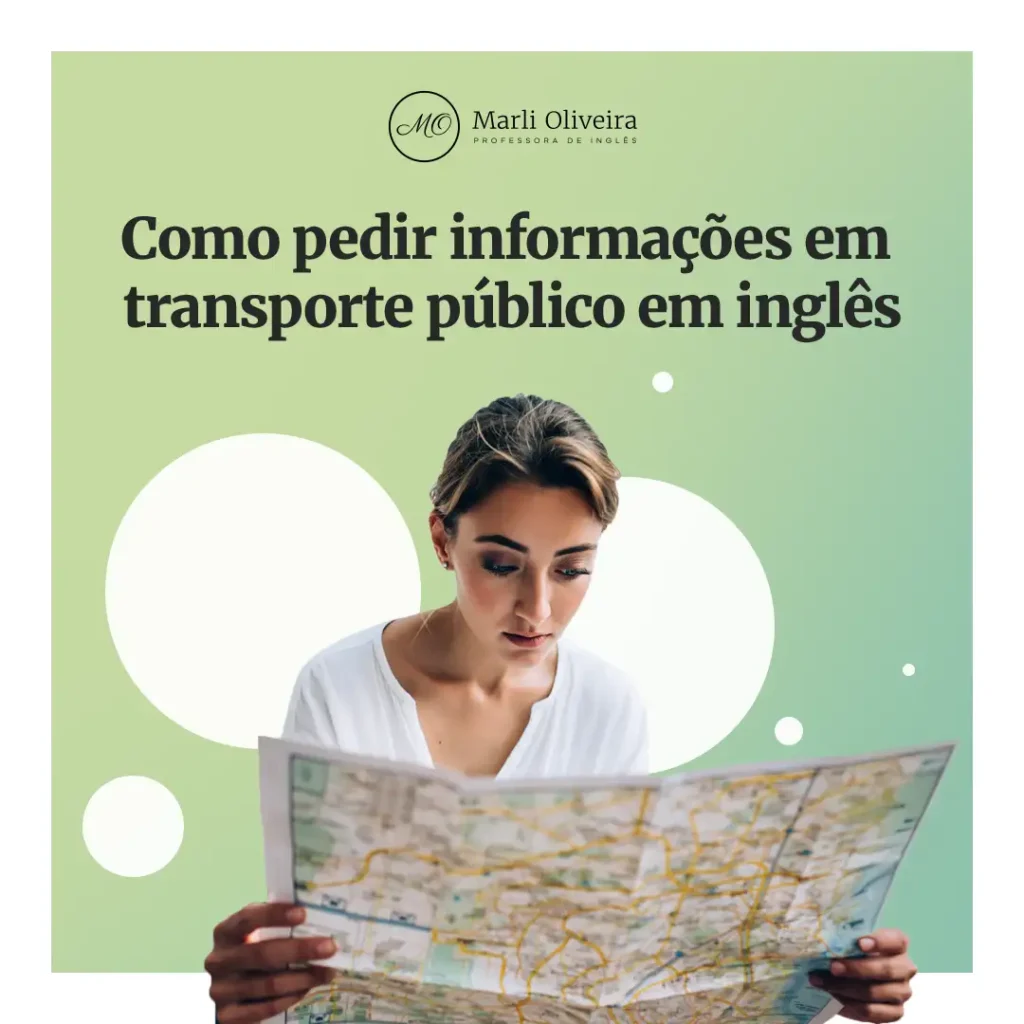 inglês para transporte público