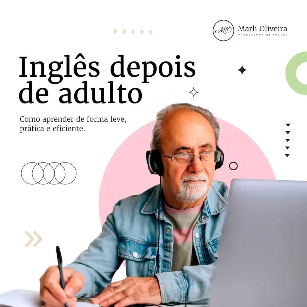 como aprender inglês depois de atulto