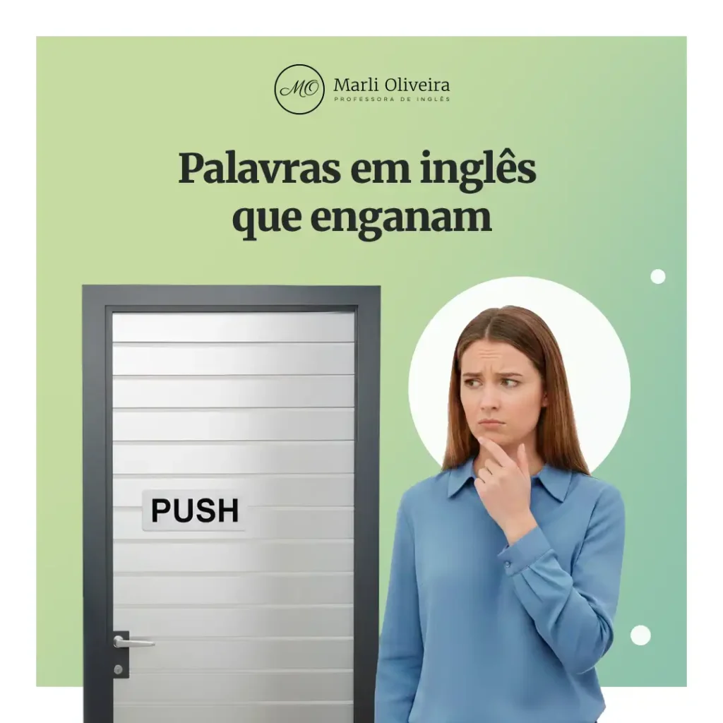 falsos cognatos em inglês